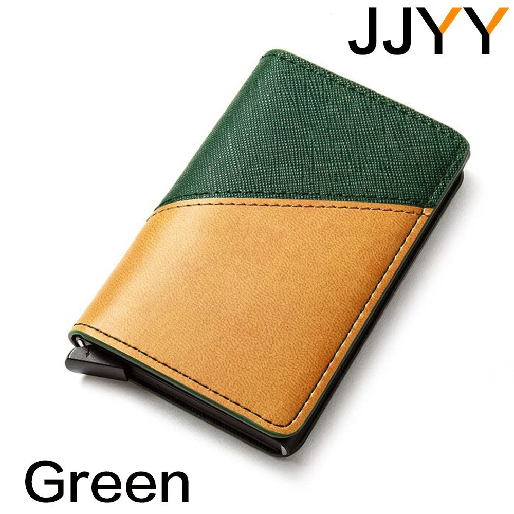 RFID Blocking Smart Leather Wallet