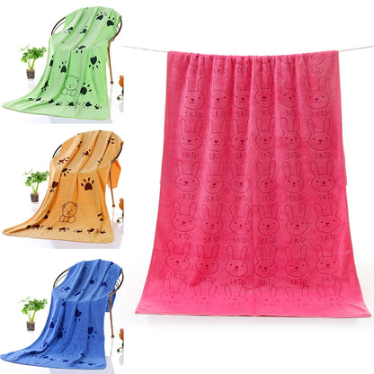 Microfiber Pet Bath Towel 140x70CM