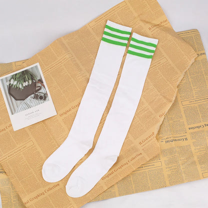 Bowknot Thigh-High Opaque Stretchy Long Stockings