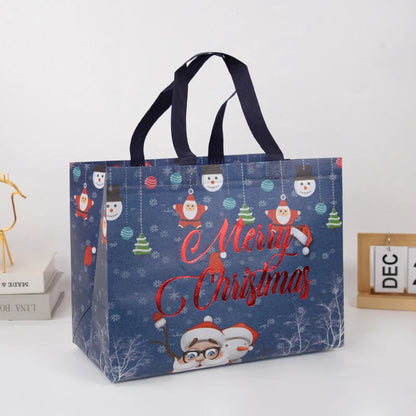 Kraft Christmas Gift Bags for Festive Packaging