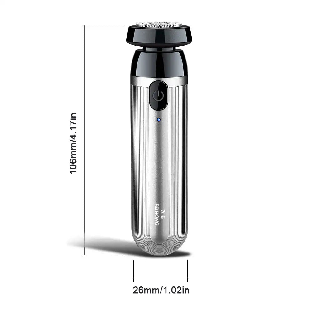 Mini rasoir électrique rechargeable portable unisexe à charge rapide