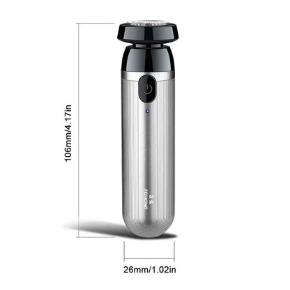 Mini rasoir électrique rechargeable portable unisexe à charge rapide