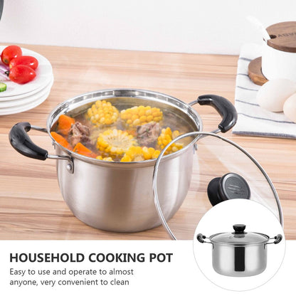 Stainless Steel Cookware Set with Lid