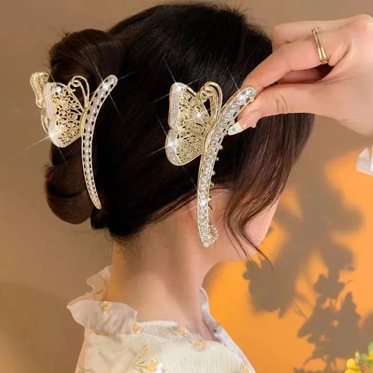 Schicke Perlen-Haarspange für Frauen