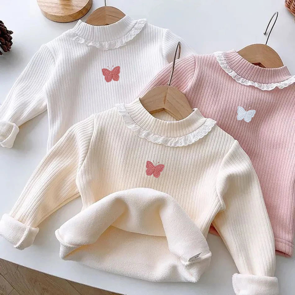 Winterbeiger Kinderpullover