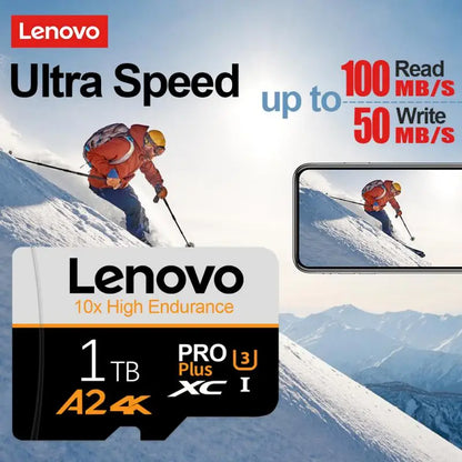 Vielseitig einsetzbare High-Speed-Speicherkarte von Lenovo