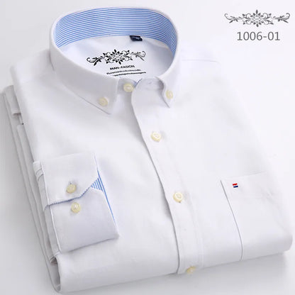 Men's Slim Fit White Formal Shirt