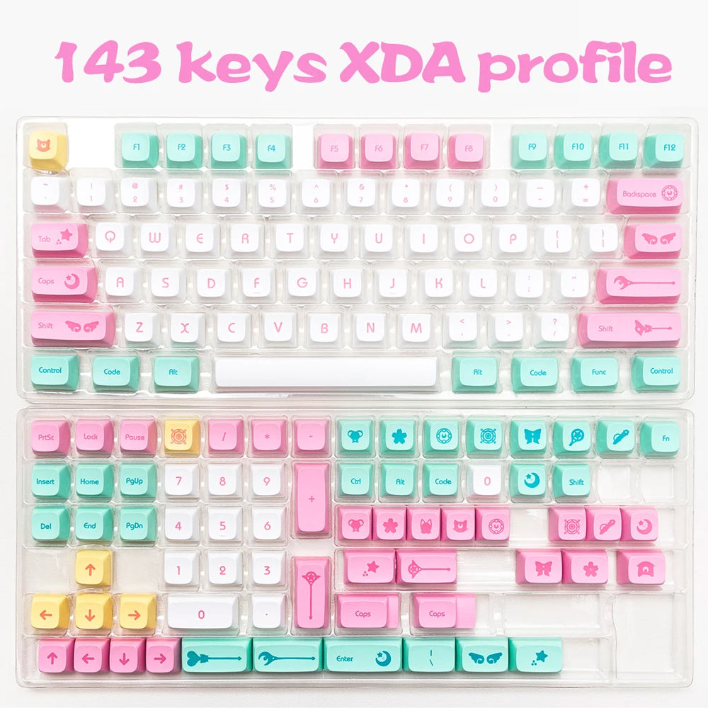 MDA Thermal Keycaps for Cute Custom Keyboards