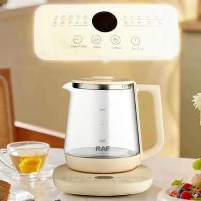 1.5L Electric Glass Kettle for Tea and Coffee