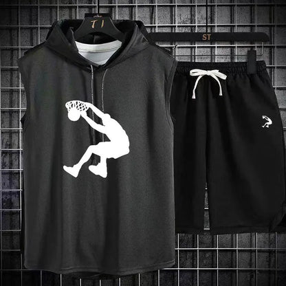 Men's Oversized Sleeveless Tracksuit