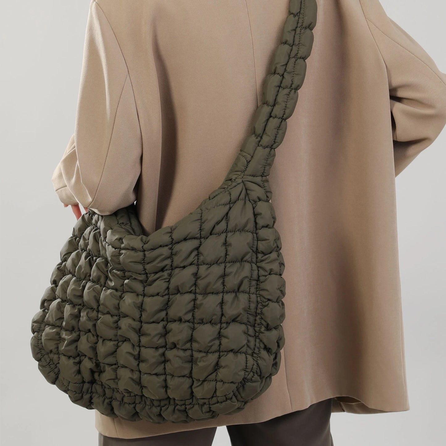 Women's Quilted Cloud Shoulder Bag