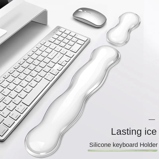 mouse pad, mouse pad with wrist rest, mouse pad with wrist support, keyboard and mouse pad, wrist mouse pad, silicone mouse pad, mouse pad and wrist rest