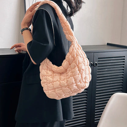 Women's Quilted Cloud Shoulder Bag