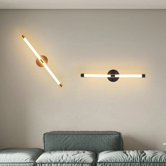 Sleek LED Wall Light - 27W Bathroom Sconce