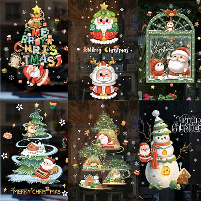 DIY Christmas Window Stickers for Festive Home Decor