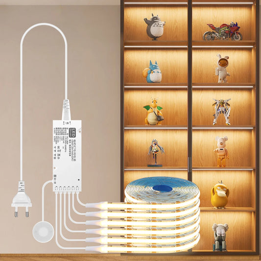 Under Cabinet COB LED Strip Light with Touch Sensor