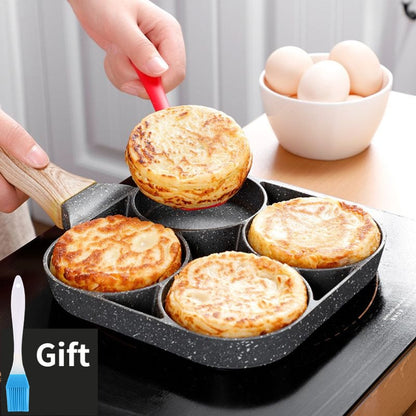 4-hole Omelet Pan Frying Pot