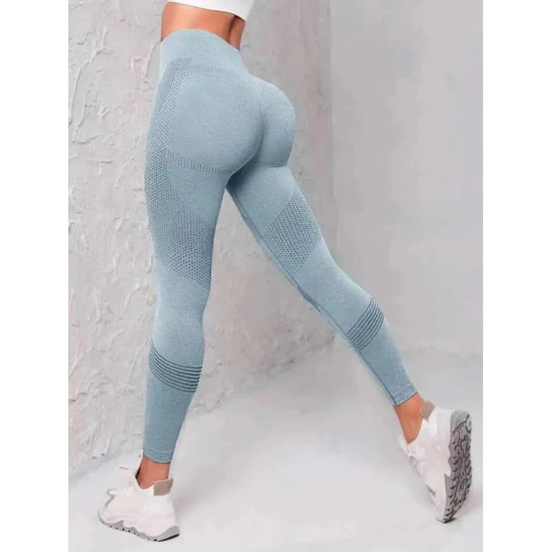 Fitness Yoga High Waist Push-Up Leggings for Women