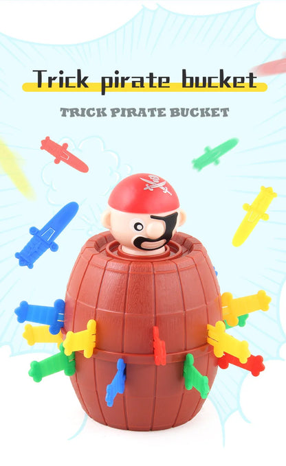 Jeu de baril de pirates sauteurs – Jouet familial amusant