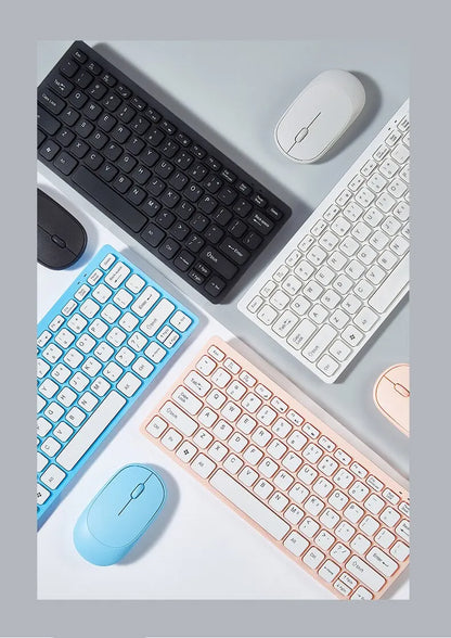 Ultra-Slim Bluetooth Keyboard & Mouse Combo