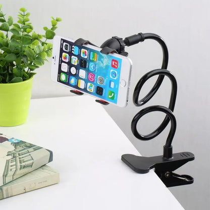 phone holder stand, phone stand, desk phone holder, bed phone holder, gooseneck phone holder, mobile phone holder