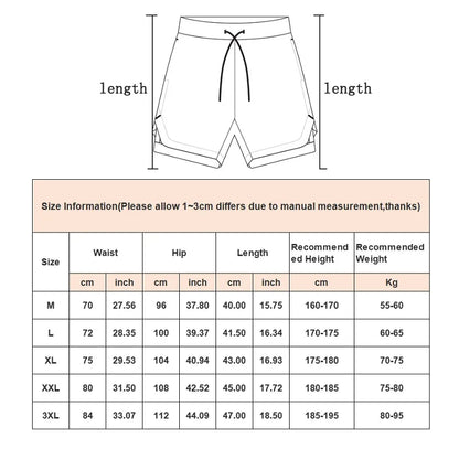 Men Running Shorts Sportswear