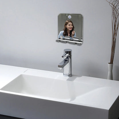 Miroir de douche sans buée – Incassable et portable.