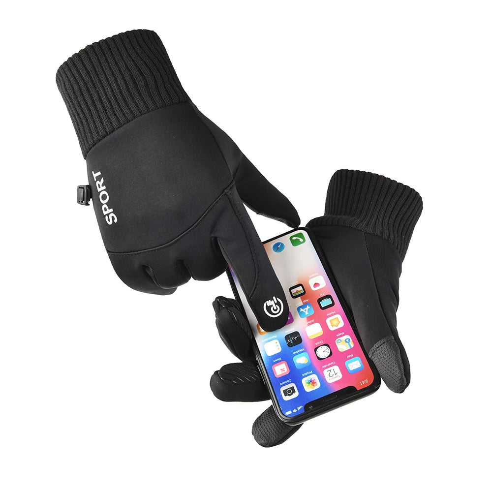 Winter Waterproof Touchscreen Gloves - Windproof