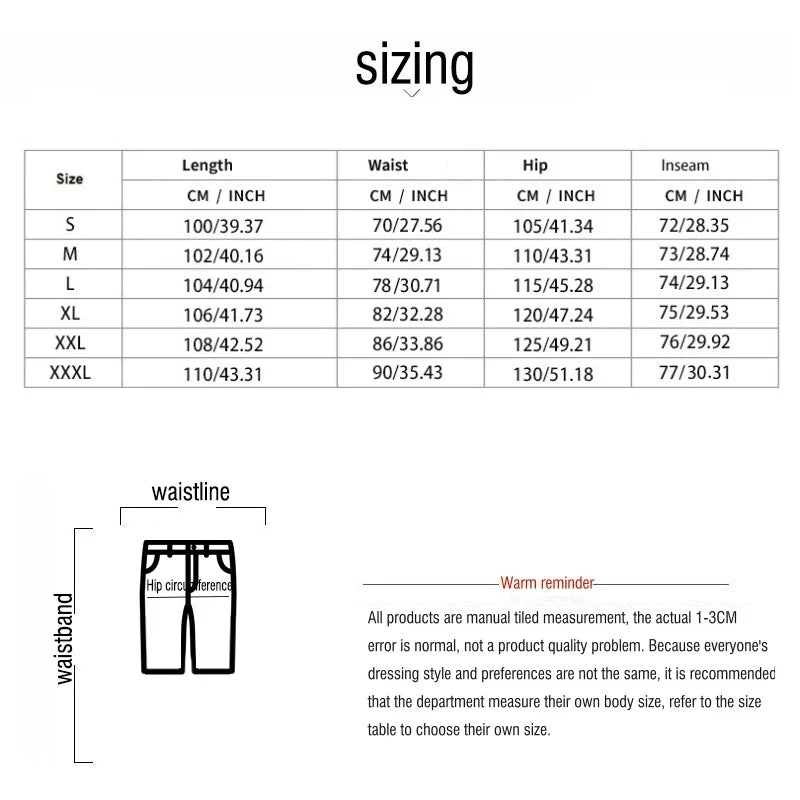 High Waist Men's Waffle Suit Pants