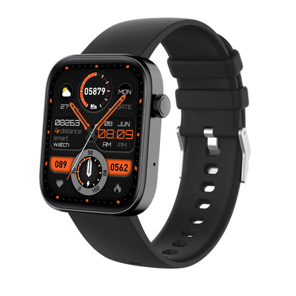 Unisex P71 Smartwatch with Voice Calling, Health Monitoring, IP68 Waterproof, Smart Notifications, and Voice Assistant