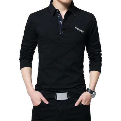 Stripe Designer Long T-Shirt for Men