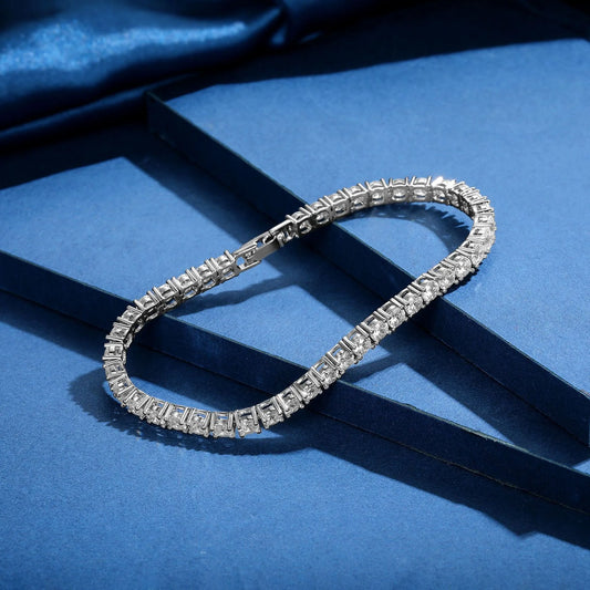 Women's Adjustable 925 Sterling Silver Bracelet