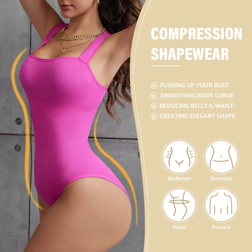Women's Tummy Control Open Crotch Shapewear - Body Shaper Lingerie