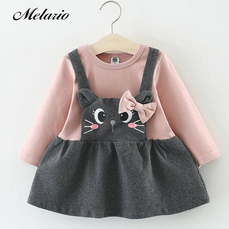 Robe à manches longues Melario pour bébé fille