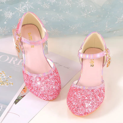 Atmungsaktive Prinzessinnenschuhe für Mädchen – Weiche Kindersandalen