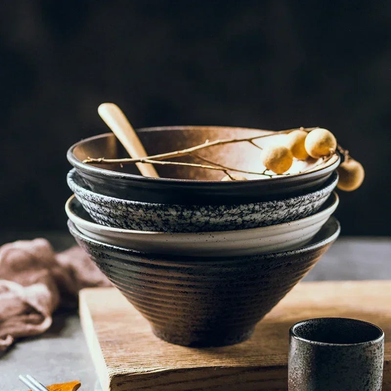Large Japanese Ramen Bowls for Noodle Soup