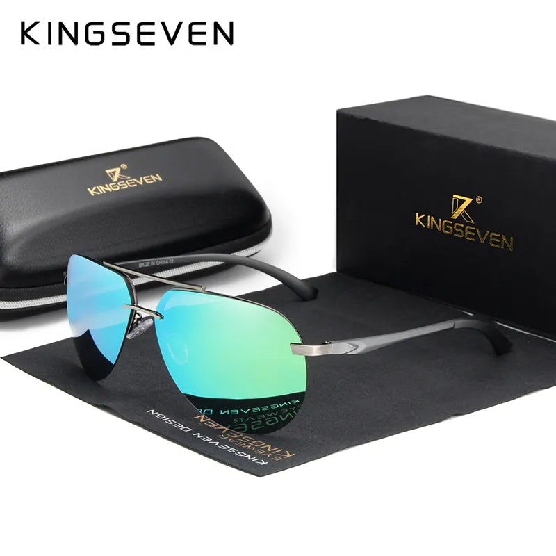polarized sunglasses, rimless sunglasses, black sunglasses