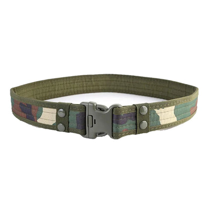 Tactical Canvas Belt for Men