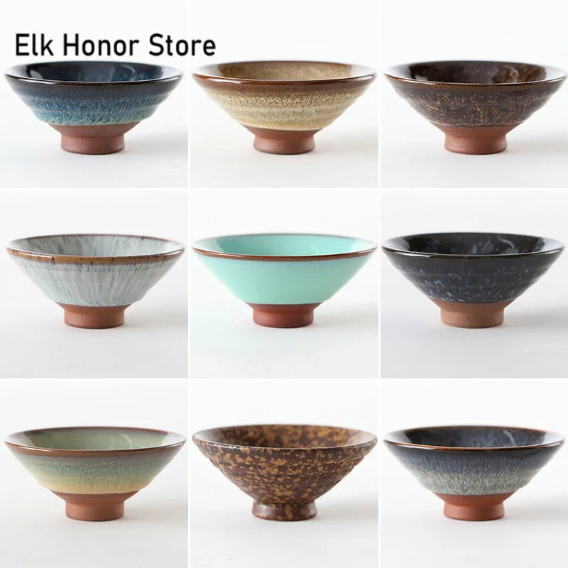 Large Ceramic Japanese Ramen Noodle Soup Bowls