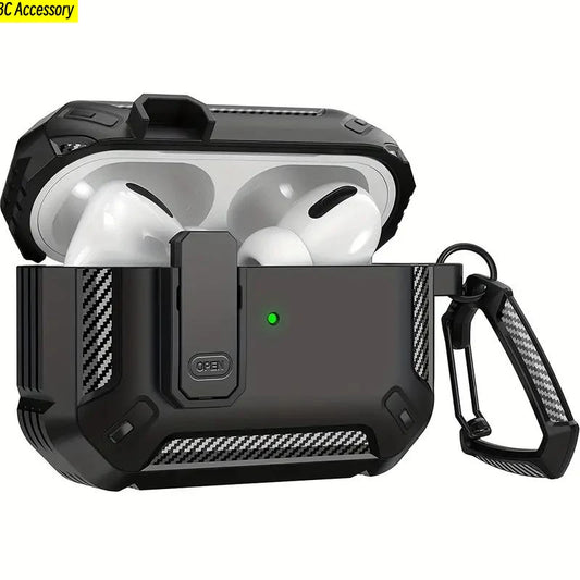 Étui de sécurité pour AirPods avec verrouillage de camouflage