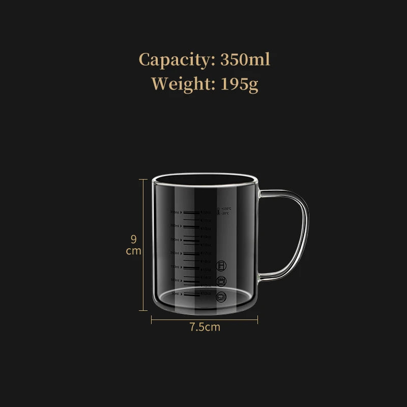 Gobelets doseurs borosilicatés multifonctions de qualité alimentaire