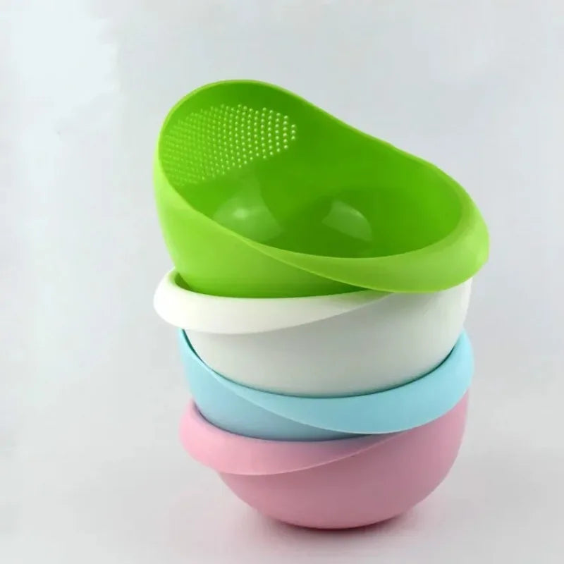 Multi-Function Rice Washing and Strainer Basket