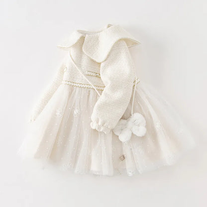 Robe de princesse douce et chic pour filles