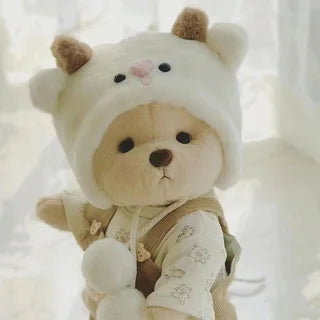 Ensemble poupée et vêtements en peluche Little Bear