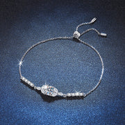 1CT Moissanite Bracelet | S925 Sterling Silver