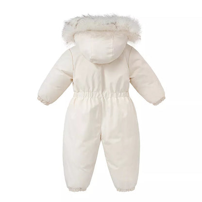 Cozy Winter Baby Snowsuits Set