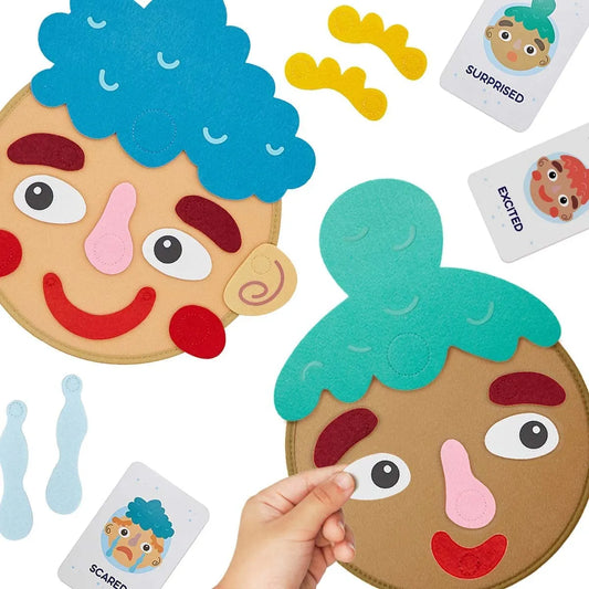 Kids Montessori Facial Expression Game Toys