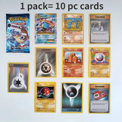 Lot de 10/20 cartes à collectionner Pokémon GX VMAX EX Tag Team Shining Energy