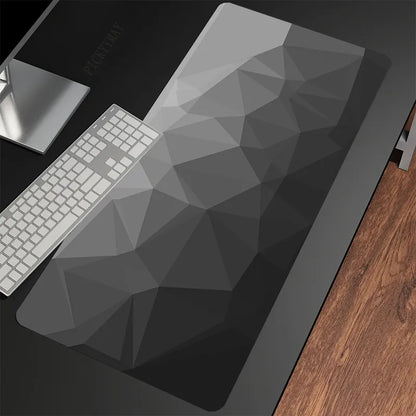 Gaming Mousepad Set - XXL Black & White Desk Mat