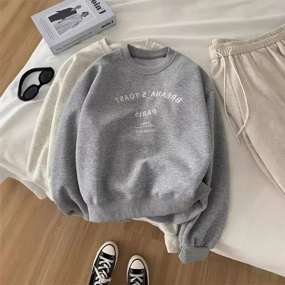 Schickes, lässiges Sportswear-Set für Damen, Frühlings-Trainingsanzug